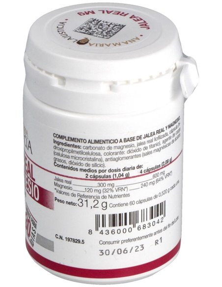 Jalea Real Con Magnesio 60Cap. de Ana Maria Lajusticia