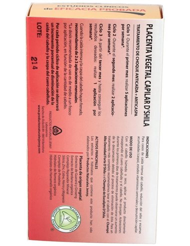 Placenta Vegetal Plus Forte 4U. 25Ml de Dshila