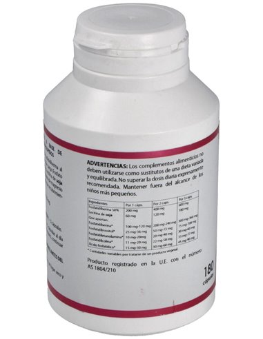 Holomega Fosfatidilserina 180Cap. de Equisalud