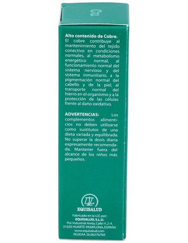 Oligogluco-Cu Cobre 30Ml. de Equisalud