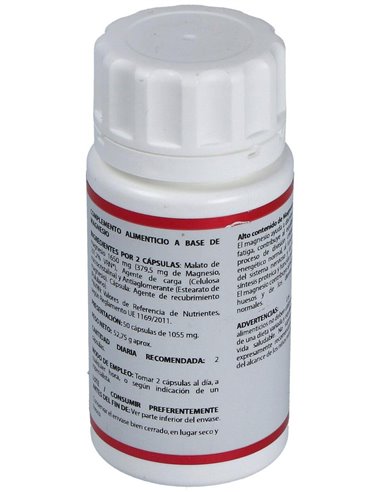 Holomega Malato De Magnesio 50 Cap de Equisalud