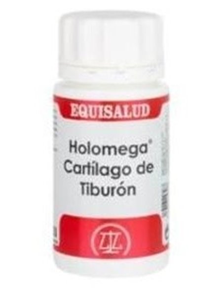 Holomega Cartilago De Tiburon 50Cap. de Equisalud