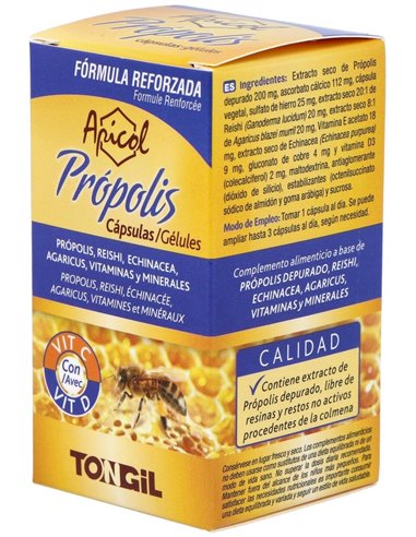 Apicol Propolis 40Cap. de Tongil