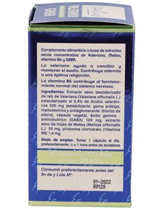 Valeriana Con Gaba 40Cap. Estado Puro de Tongil