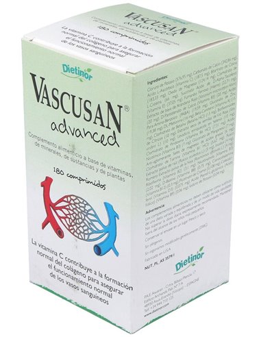 Vascusan Advanced 180 Tabletas de Naturemost
