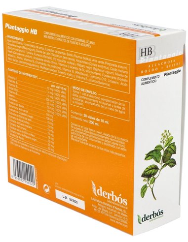 Plantaggio Hb 20Amp. de Derbos