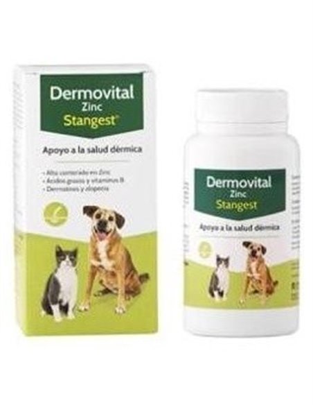 Dermovital Zinc Perros Y Gatos 60Comp. de Stangest Vet