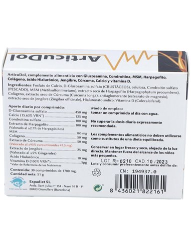 Articudol 30Comp. de Espadiet