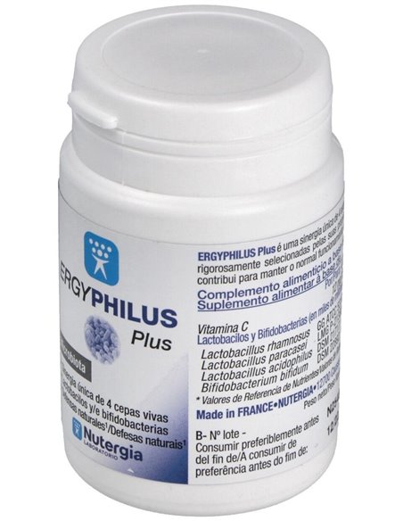 Ergyphilus Plus 60Cap. (Refrigeracion) de Nutergia