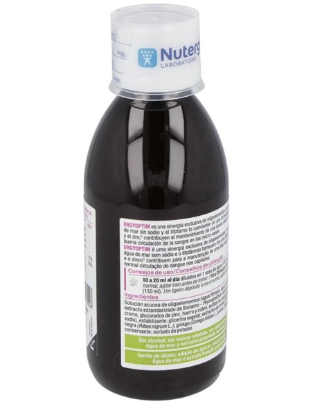 Ergyoptim 250Ml. de Nutergia