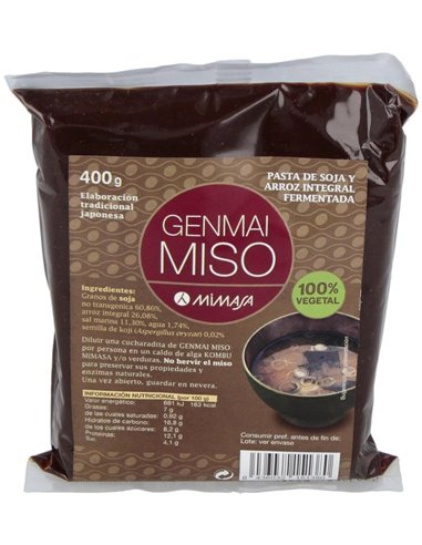 Genmai Miso 400Gr. de Mimasa