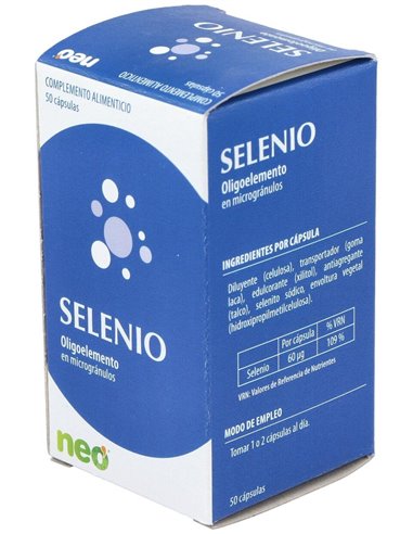 Selenio Microgranulos Neo 50Cap. de Neo