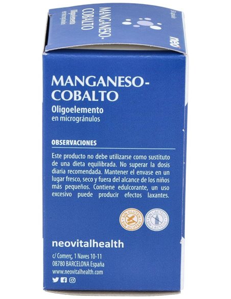 Manganeso-Cobalto Microgranulos Neo 50Cap. de Neo