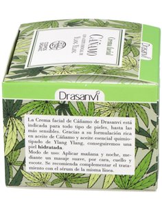 Crema Facial Cañamo Cosm Org 50Ml Drasanvi