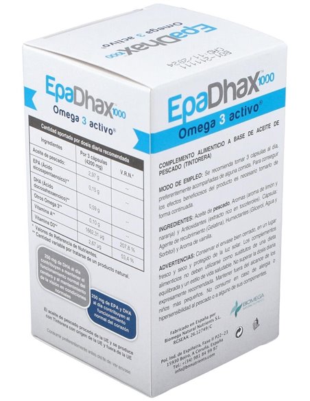 Epadhax 1000Mg. 90Cap. de Epadhax