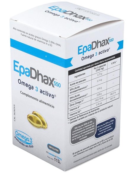 Epadhax 550Mg. 150Cap. de Epadhax