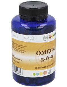 Omega 3-6-9 Aceite De Salmon-Onagra-Lino 100Perlas de Alfa Herbal
