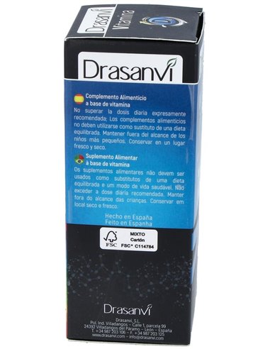 Vitamina D3 4000Ui 90Comp. de Drasanvi