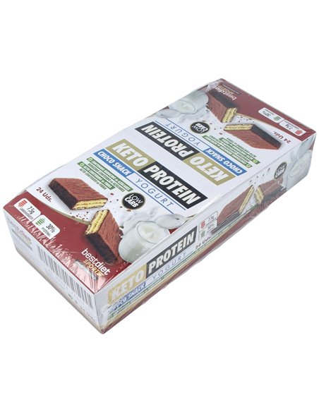 Choco Snack Yogurt Barritas 24Uds. de Keto Protein