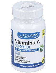 Vitamina A 10.000Ui 100Comp. de Polaris