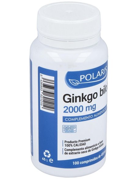 Ginkgo Biloba 2000Mg. 100Comp. de Polaris