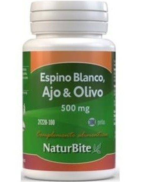 Espino Blanco + Ajo + Olivo 100Perlas de Naturbite