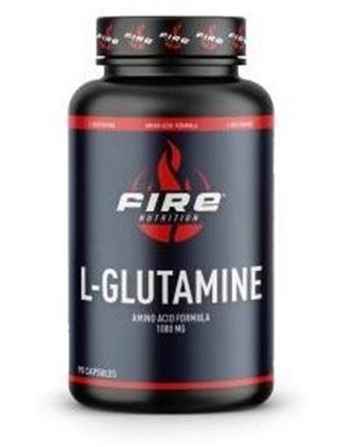 L-Glutamine 1000Mg 90Cap. de Fire Nutrition