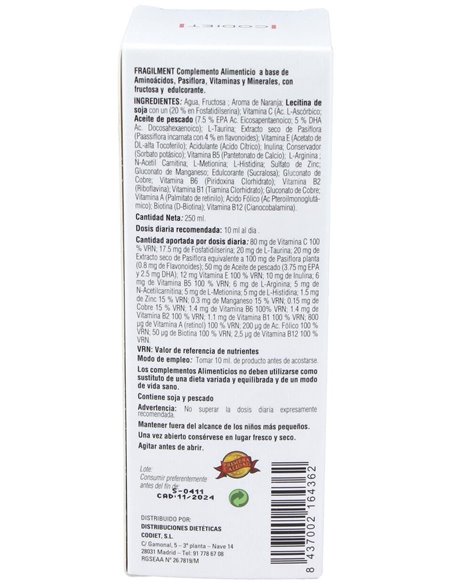 Fragilment 250Ml. de Codiet