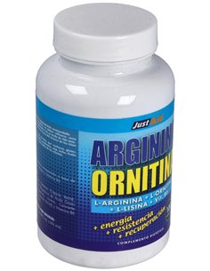 Arginina+Ornitina (Aminoacidos) 100Comp. de Just Aid