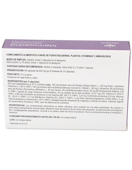 Memoserina Complex 60Cap. de Internature