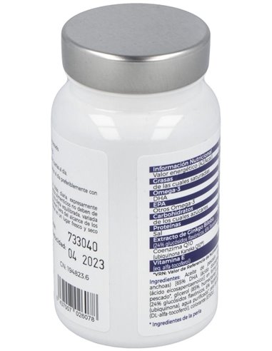 Ginkgo Complex Dha/Epa Q10 - 60 Perlas de Puro Omega