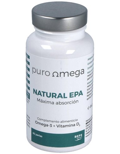 Natural Epa Maxima Absorcion 60Perlas de Puro Omega