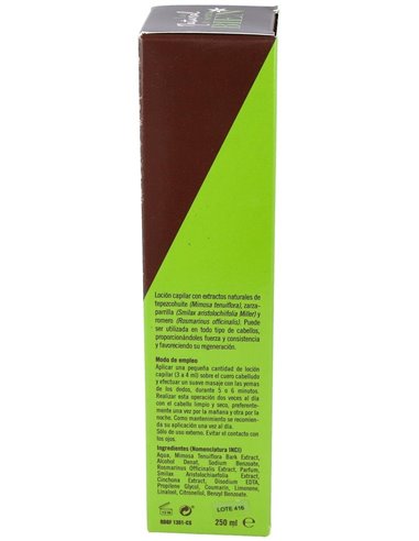 Locion Capilar Con Tepezcohuite   250 Ml. de Nutrinat