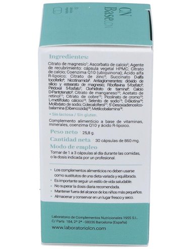 Cn Base 30Cap.Veg. de Lcn