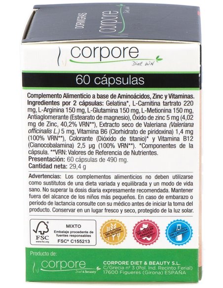 Dormigras 60Cap. de Corpore Diet