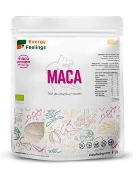 Maca Polvo 500Gr. Eco Vegan Sg de Energy Feelings
