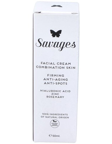 Crema Facial Antiedad Pieles Mixtas 50Ml. de Savages