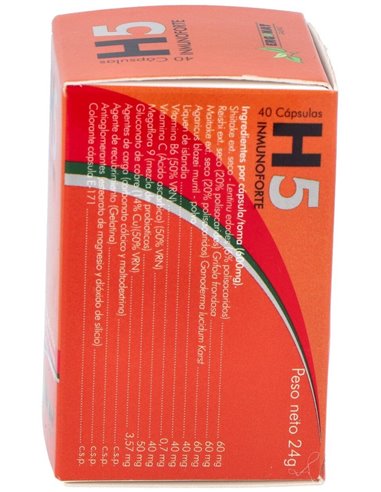 H5 Inmunoforte 40Cap. de Ergonat