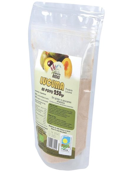 Harina De Lucuma Superalimentos 250Gr. Eco de El Oro De Los Andes