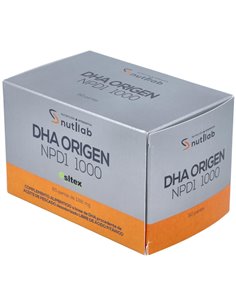 Dha Origen Npd1 1000 Blister 60Perlas. de Nutilab