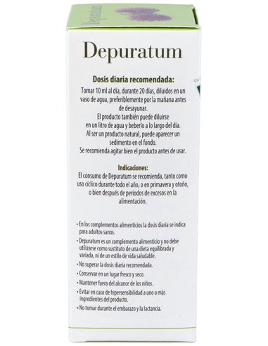 Depuratum 200Ml. de Cien Por Cien Natural