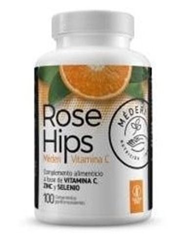 Rose Hips Vit. C + Zn + Se 100Comp. de Mederi Nutricion Integrativa