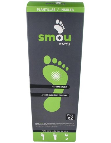 Smou Meta Plantilla Decarga Metatarsal T39/40 de Smou