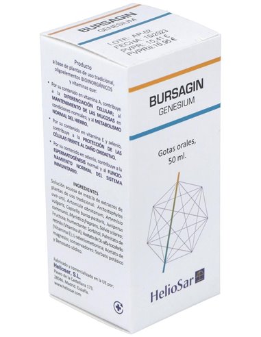 Bursagin Genesium 50Ml. de Heliosar