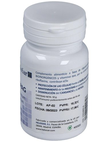 Nasuspag Natrum Sulfuricum 60Cap. de Heliosar