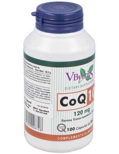 Coenzima Q10 120Mg. 100Cap. de Vbyotics
