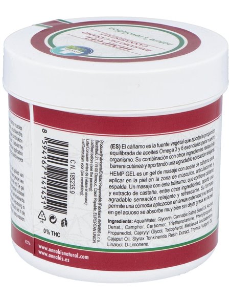 Hemp Gel 330Ml. de Annabis