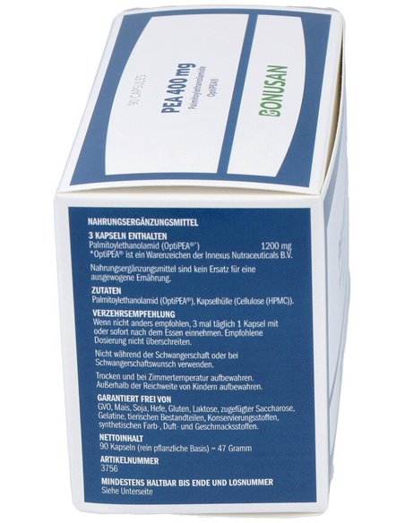 Pea 400Mg. 90Cap. de Bonusan