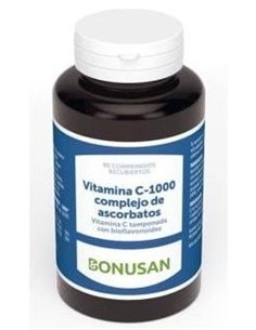 Vitamina C 1000 Complejo De Ascorbatos 90Comp. de Bonusan