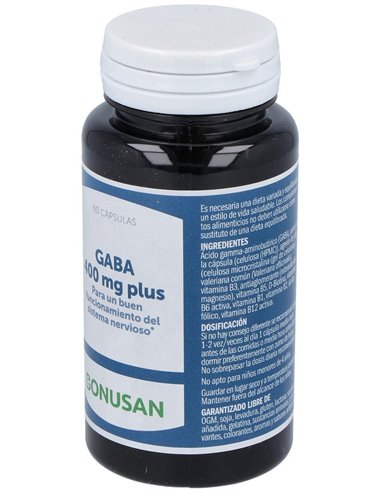 Gaba Plus 400Mg. 60Cap. de Bonusan